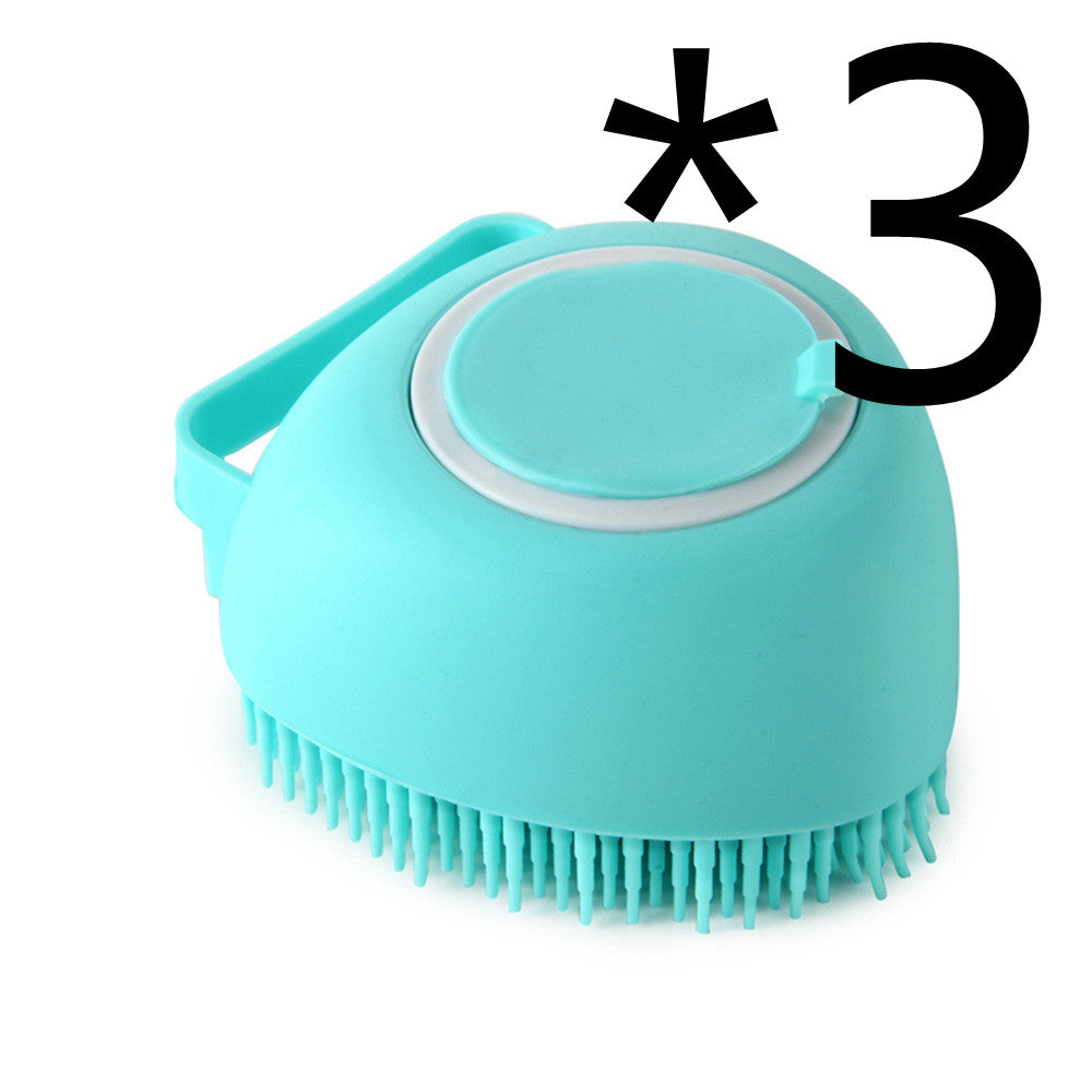 Transform Bath Time into a Spa Experience with Our Silicone Dog Bath Massage Gloves - Perfect for Grooming and Cleaning Your Pet!