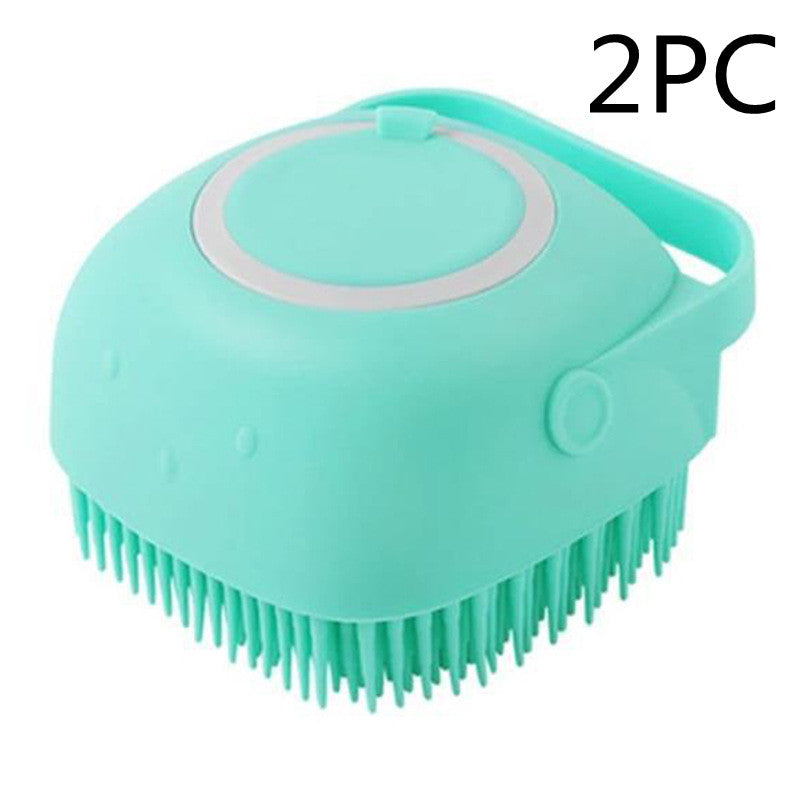 Transform Bath Time into a Spa Experience with Our Silicone Dog Bath Massage Gloves - Perfect for Grooming and Cleaning Your Pet!