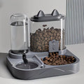 Gamelle et distributeur d’eau 2-en-1 pour chat et chien
