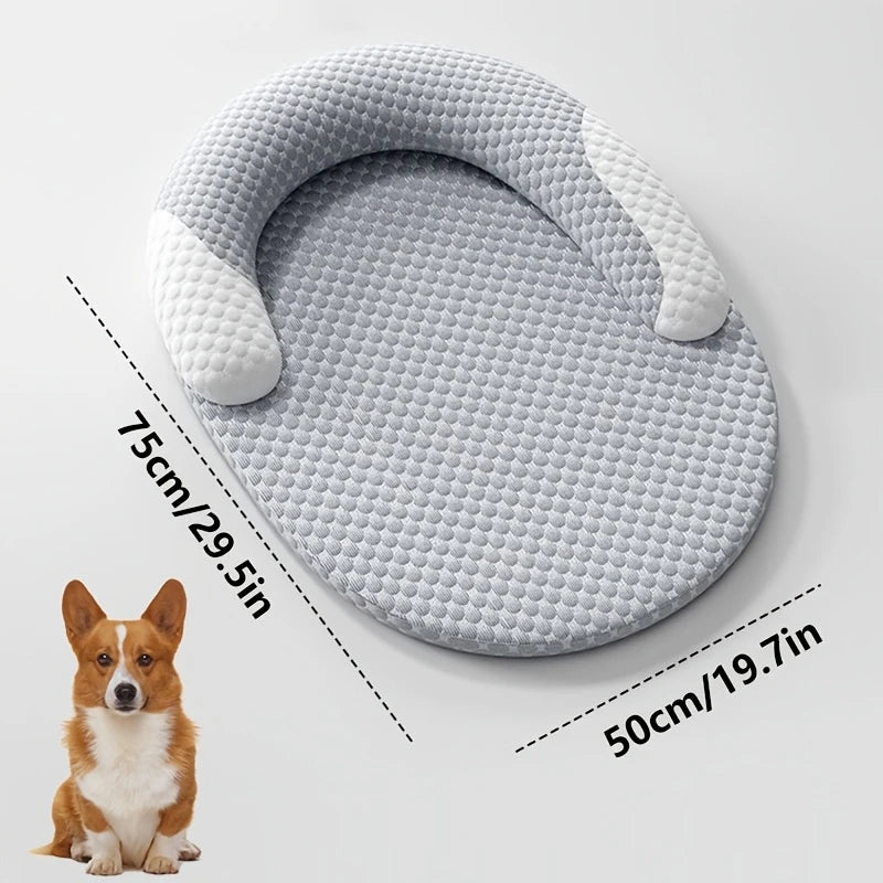 Coussin rafraîchissant en soie frais pour chien et chat