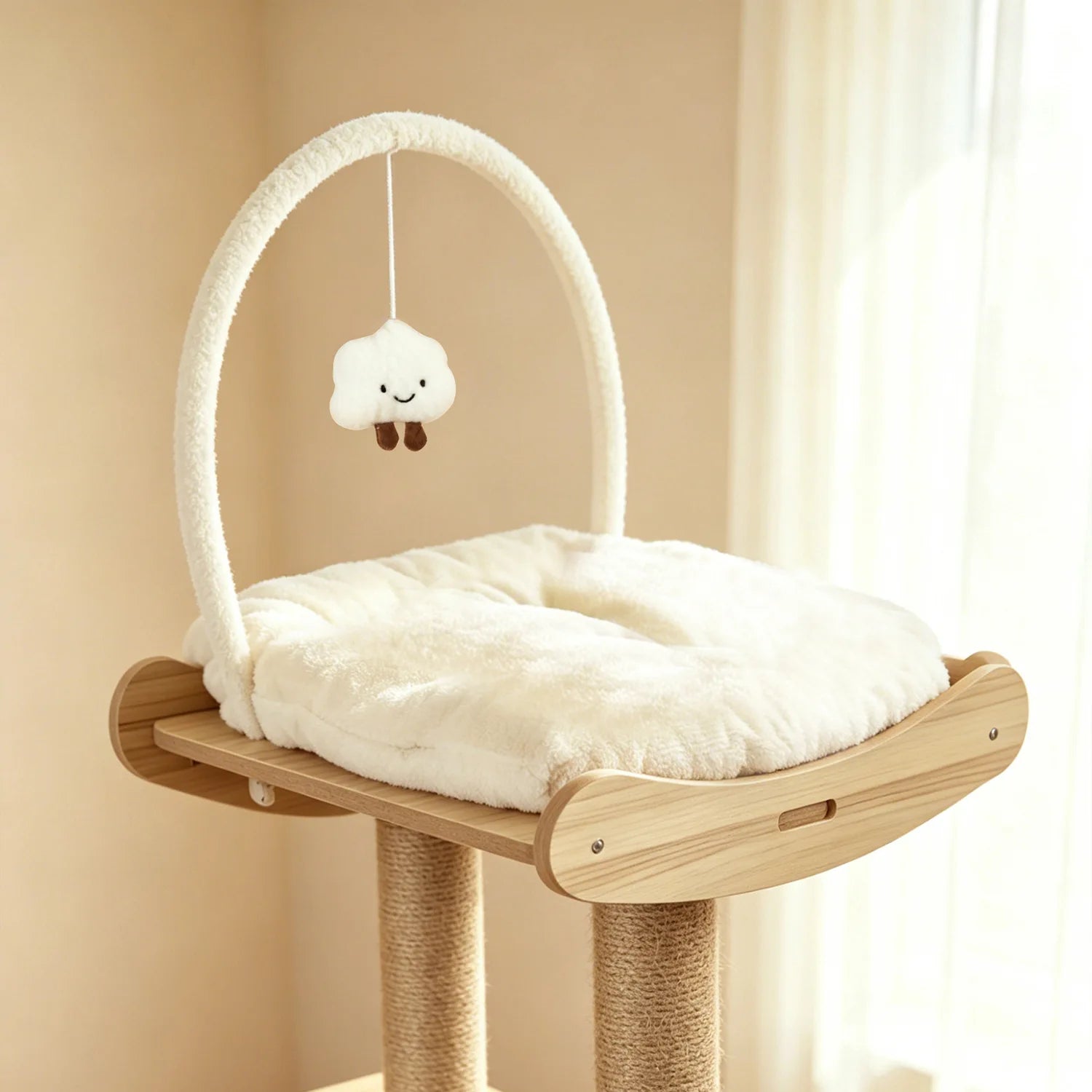 Arbre à chat multi-niveaux avec maison – Espace de jeu & repos