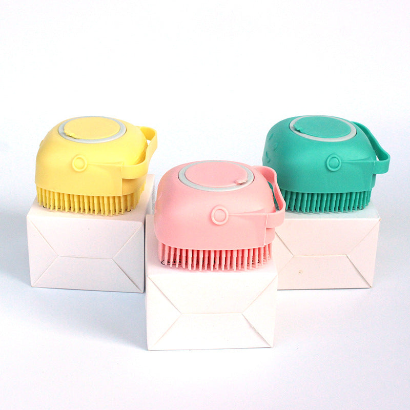 Transform Bath Time into a Spa Experience with Our Silicone Dog Bath Massage Gloves - Perfect for Grooming and Cleaning Your Pet!